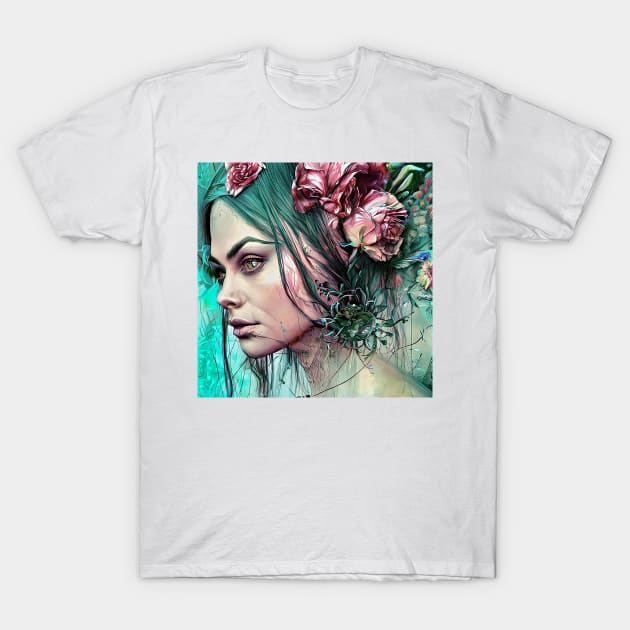 Green  Mila T-Shirt by bogfl